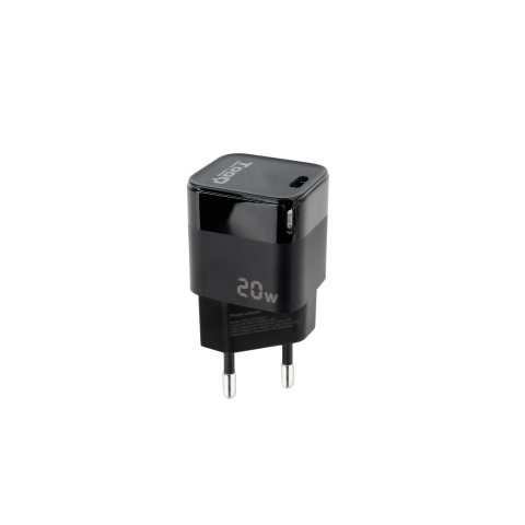 Cargador De Pared Tooq Tqwc-pd20wt Usb-c Pd 20w Negro
