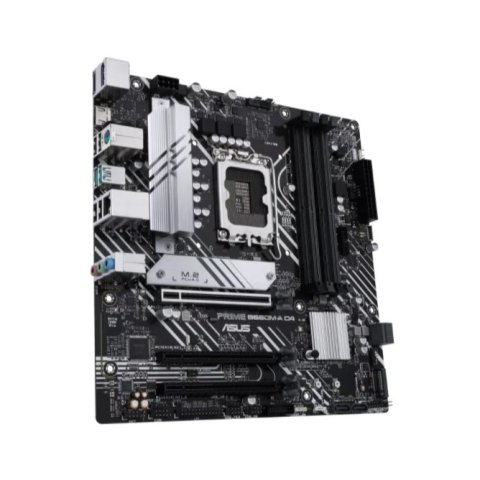 Pb Asus Prime B660m-a D4-csm Skt 1700   M.2, 1gb Ethernet, Dp, 2 X Hdmi, Usb 3.2 Gen 2 T



