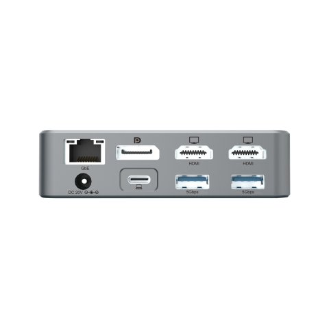 Docking Usb-c Conceptronic Donn25g 2xhdmi 4k 1xdisplayport 2xusb-a 2xusb-c 1xjack 1x1gb
