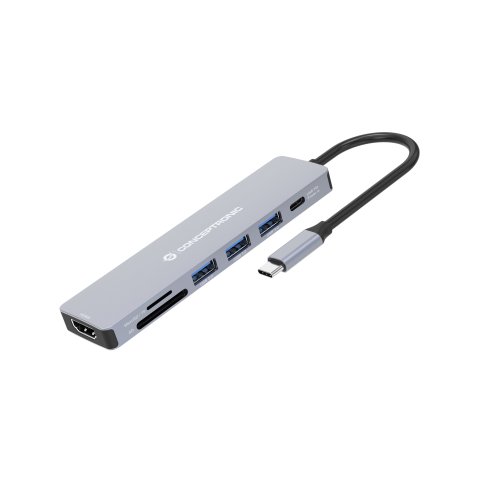 Docking Usb-c Conceptronic Donn19g 1xhdmi 3xusb-a 3.0 1xusb-c Pd 100w 1xlector Sd microsd