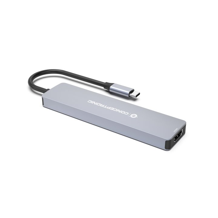 Docking Usb-c Conceptronic Donn19g 1xhdmi 3xusb-a 3.0 1xusb-c Pd 100w 1xlector Sd microsd
