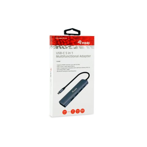 Docking Usb-c Equip 133487 A 1xhdmi 4k 1xusb-c Pd 100w 3xusb-a 3.2