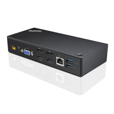 (reacondicionado) Docking Lenovo Usb-c "producto Oem " "cash30" 2xdisplay Port, Vga, 3xusb2.0, Rj45