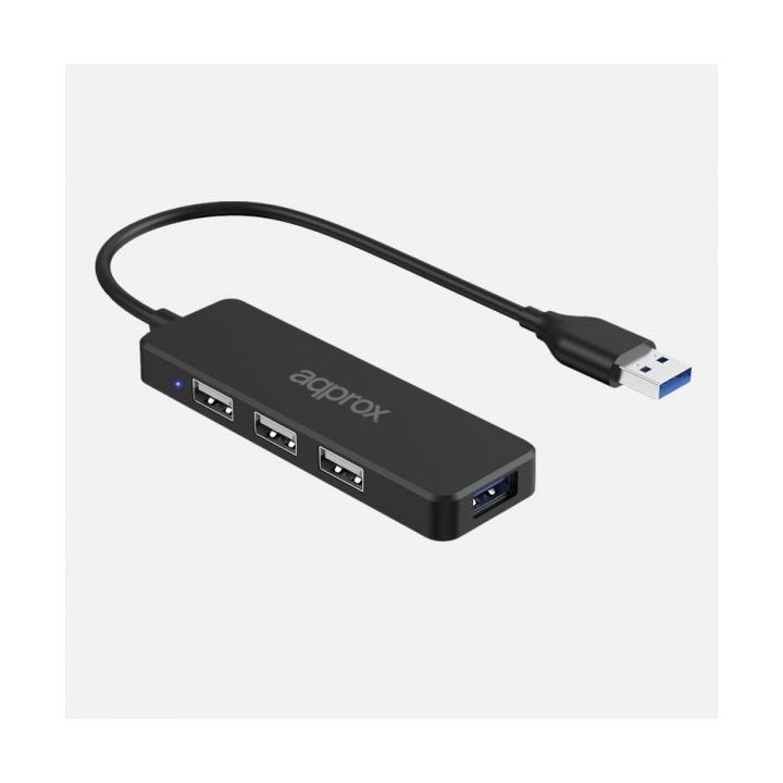 Hub Usb 3.0 Approx Appc47 A 3xusb-a 2.0 1xusb-a 3.0