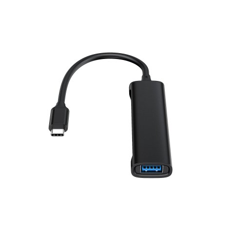 Hub Usb 3.0 Conceptronic Hubbies12b 4 Puertos Usb 3.2 2 Puertos Usb-c 2 Puertod Usb-a Color Negro Carcasa De Aluminio