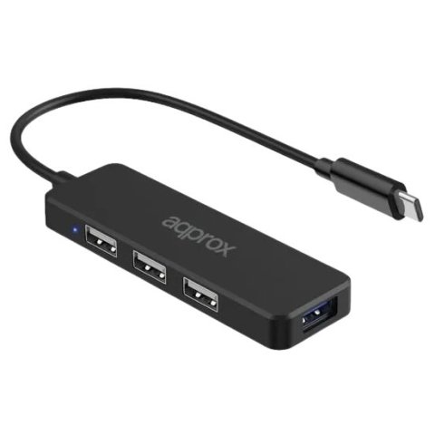 Hub Usb-c Approx Appc48v2 A 1xusb-a 2.0 3xusb-a 2.0