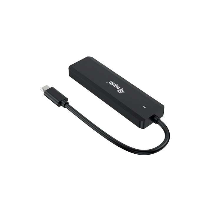 Hub Usb-c Equip Life 128964 4 Puertos 2xusb-a 3.0 2xusb-c 3.2 Compatible Con Thunderbolt 3 4 1xusb-c 5v 2a
