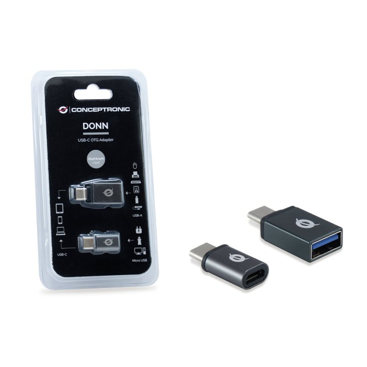 Kit Adaptadores Usb-c 3.1 1ud Usb-c A Usb A Hembra 3.0 1 Ud Usb-c A Micro Usb Hembra