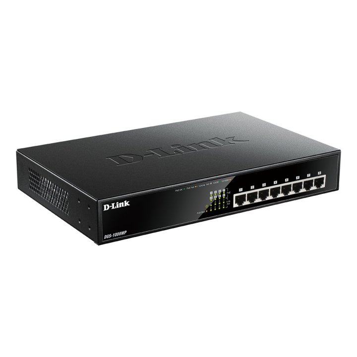 Switch No Gestionable D-link Dgs-1008mp Giga Poe (140w) Rack