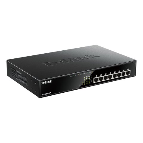 Switch No Gestionable D-link Dgs-1008mp Giga Poe (140w) Rack