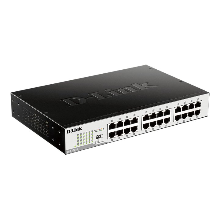 Switch No Gestionable D-link Dgs-1024d 24p Giga Sobremesa   Rack