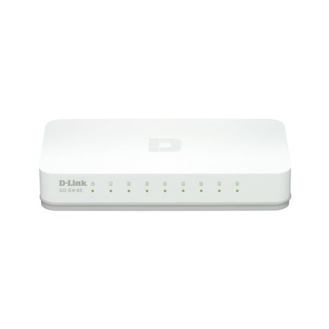 Switch No Gestionable D-link Go-sw-8e 8p Ethernet Sobremesa No Rack 
