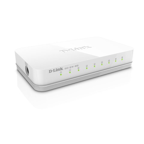 Switch No Gestionable D-link Go-sw-8g 8p Giga Sobremesa No Rack                                     