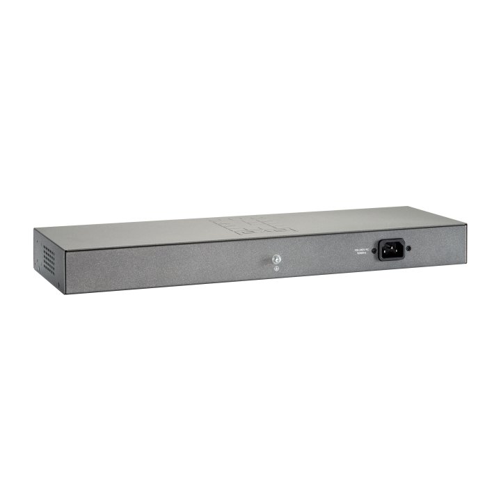 Switch Level One No Gestion 24 Puertos 10 100 1000 Carcasa Metalica