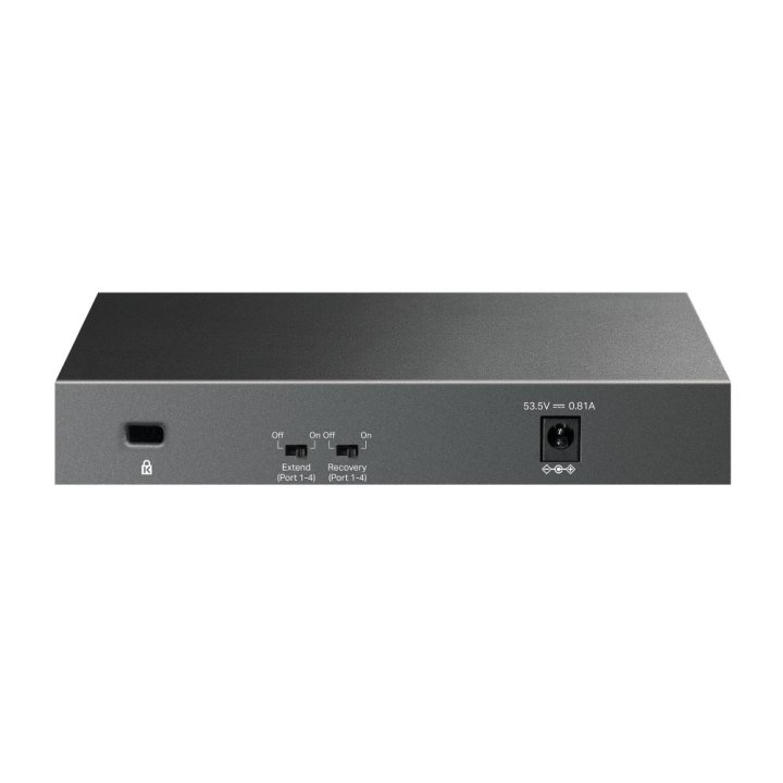 Switch No Gestionable Tp-link Ls106lp Litewave 6p 10 100 4p Poe+ Sobremesa Carcasa Metal No Rack