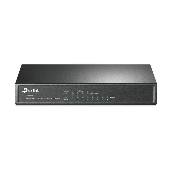 Switch No Gestionable Tp-link Sf1008p 8p Ethernet Sobremesa No Rack Con 4p Poe
