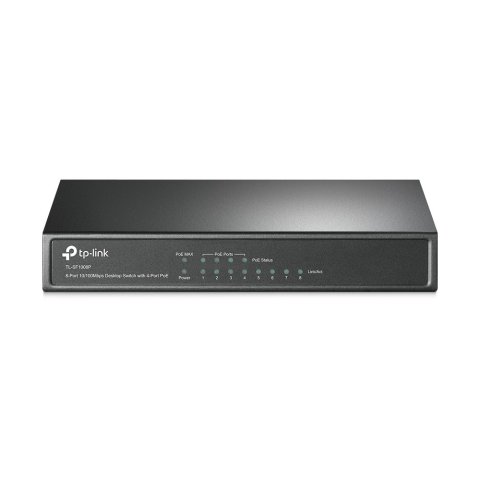 Switch No Gestionable Tp-link Sf1008p 8p Ethernet Sobremesa No Rack Con 4p Poe