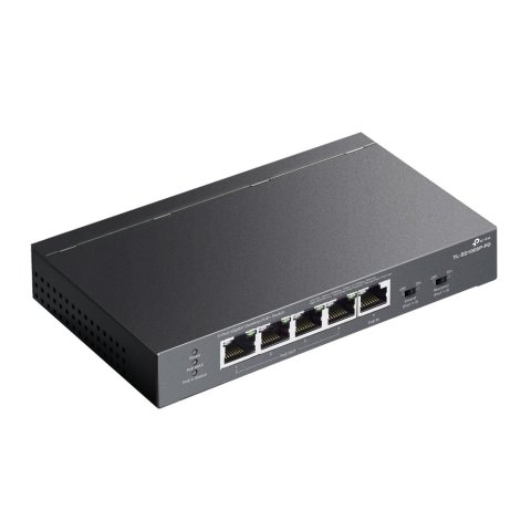 Switch No Gestionable Tp-link Sg1005p-pd 1p Giga Poe++ In Y 4p Poe+ Out Sobremesa No Rack Carcasa Metalica