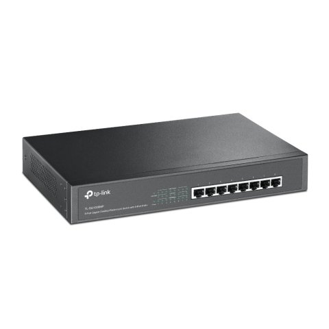 Switch No Gestionable Tp-link Sg1008mp 8p Giga Poe+ Carcasa Metalica Rack