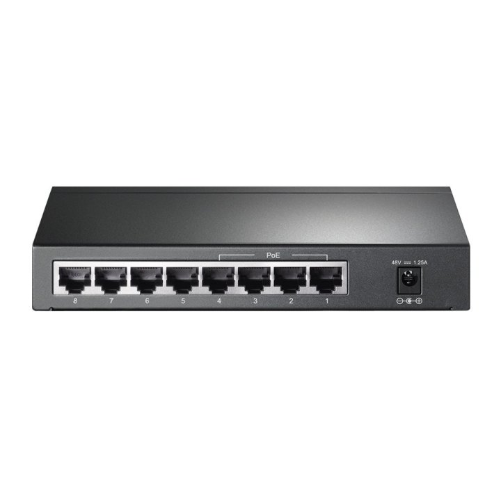 Switch No Gestionable Tp-link Sg1008p 8p Giga Carcasa Metalica No Rack Con 4p Poe