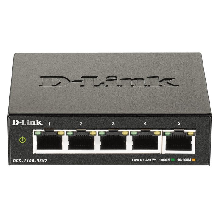 Switch Semigestionable D-link Dgs-1100-05v2 5p Giga No Rack