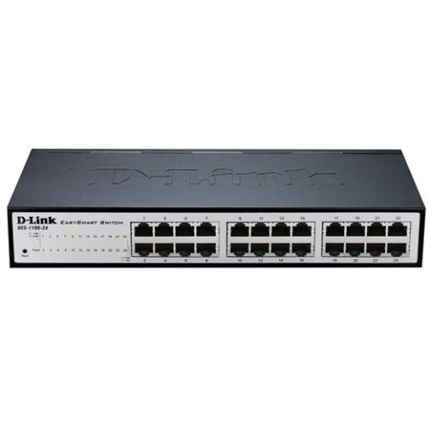 Switch Semigestionable D-link Dgs-1100-24v2 e 24p Giga Enhanced Rack