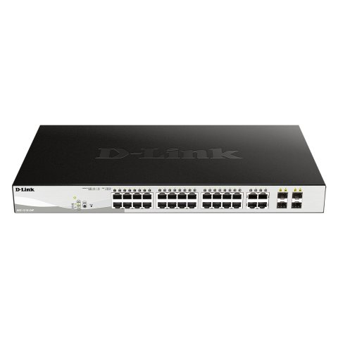 Switch Semigestionable D-link Dgs-1210-24p e 24p Giga Poe (193w) + 4p Giga Combo Rack
