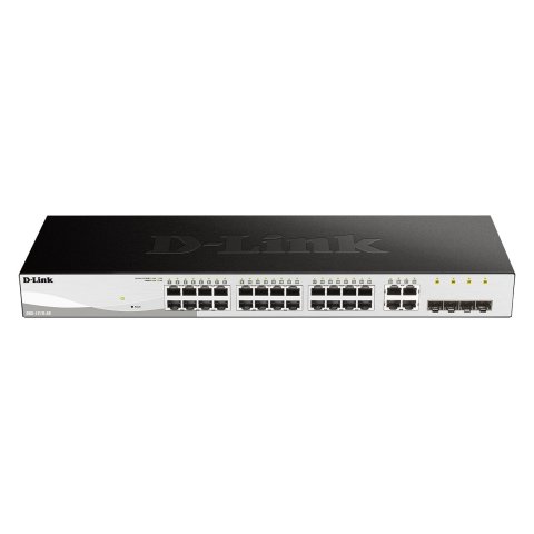 Switch Semigestionable D-link Dgs-1210-28 e 24p Giga + 4p Giga Combo Rack