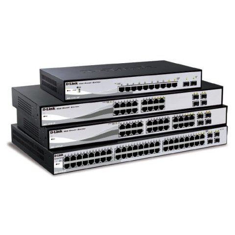 Switch Semigestionable D-link Dgs-1210-48 e 44p Giga + 4p Giga Combo Rack