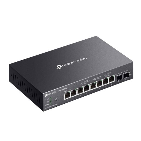 Switch Semigestionable Tp-link Sg2210mp-m2 10p 8p Poe+ 2.5gbs + 2p 10g Sfp+ Total 160w Poe