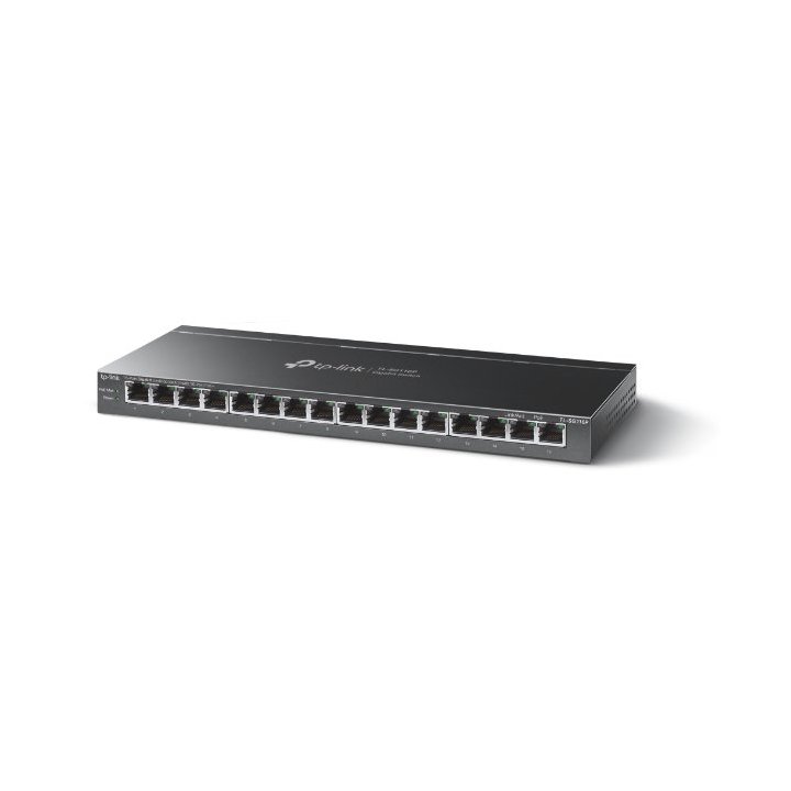 Switch Semigestionable Tp-link Tl-sg116p 16p Giga Poe+ 120w Carcasa Metalica