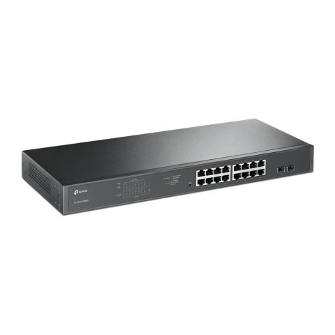 Switch Semigestionable Tp-link Sg1218mpe 16p Giga Poe poe+ Alimentacion Poe 192w Rack 19" 1u