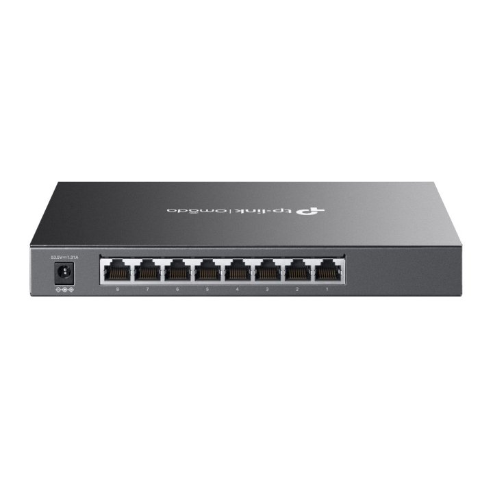 Switch Semigestionable Poe+ Tp-link Tl-sg2008p 8p Giga De Estos 4p Poe+ (62w) Integracion Por Omada Sdn