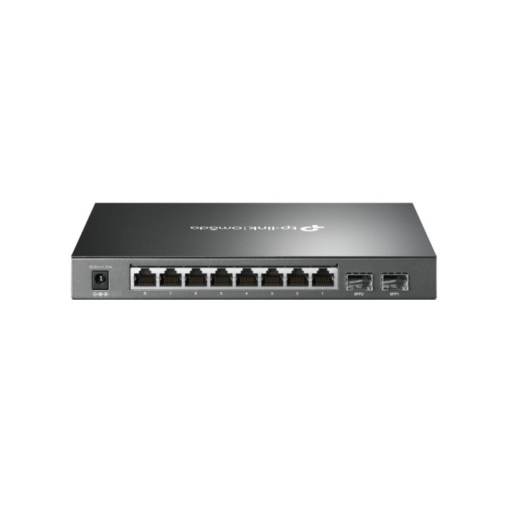 Switch Semigestionable Tp-link Sg2210p 8p Giga Con 2p Combo 8p Poe 53w Rack