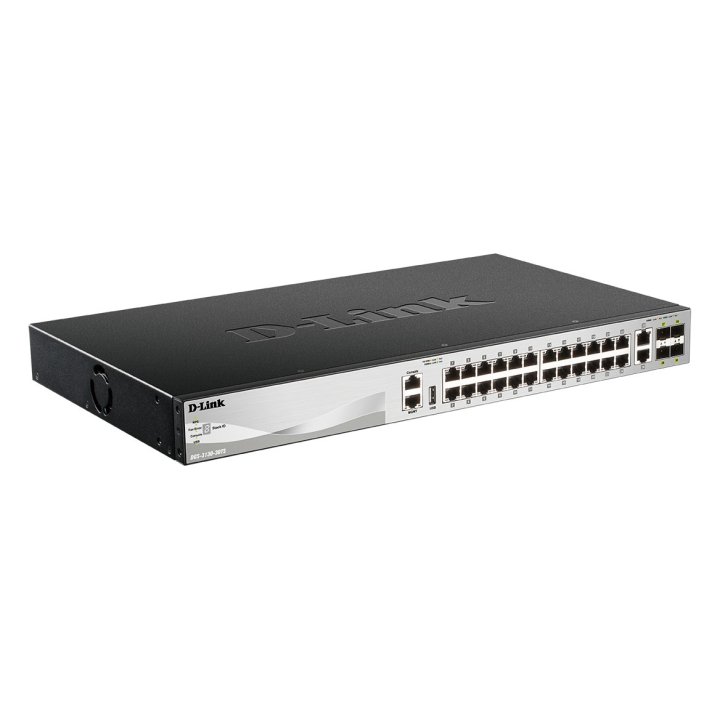 Switch Gestionable L3 D-link Stackable Dgs-3130-30ts e 24p Giga + 2p 10g + 4p 10g Sfp+