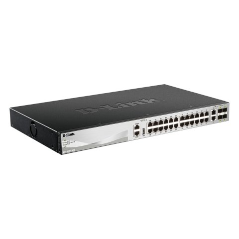 Switch Gestionable L3 D-link Stackable Dgs-3130-30ts e 24p Giga + 2p 10g + 4p 10g Sfp+