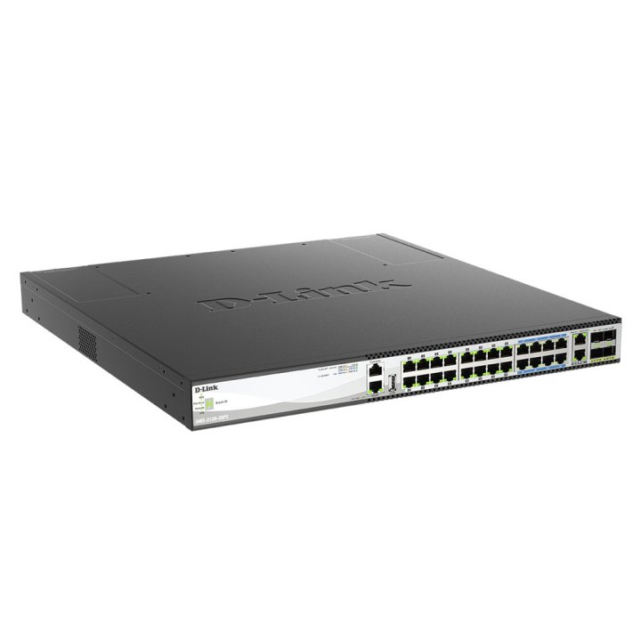 Switch Gestionable D-link Dms-3130-30ts 24x100 1000 2.5gbase-t   2x100 1000 2.5g 5g 10gbase-t   4 Puertos 10g 25g Sfp28