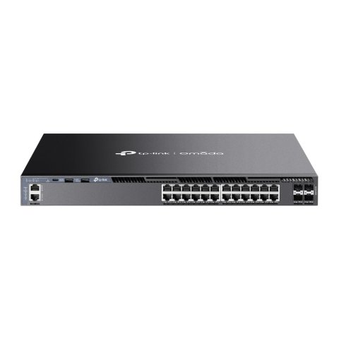 Switch Gestionable L3 Tp-link Sg6428x 24p Gigabit Con 4 Slots Sfp+ 10g Puerto De Consola Rj45 usb-c Rack 1u 19"