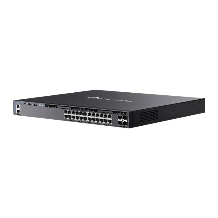 Switch Gestionable L3 Tp-link Sg6428x 24p Gigabit Con 4 Slots Sfp+ 10g Puerto De Consola Rj45 usb-c Rack 1u 19"