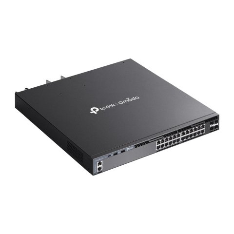Switch Gestionable L3 Tp-link Sg6428xhp 24p Gigabit Poe+ Con 4 Slots Sfp+ 10g Puerto De Consola Rj45 usb-c Rack 1u 19"