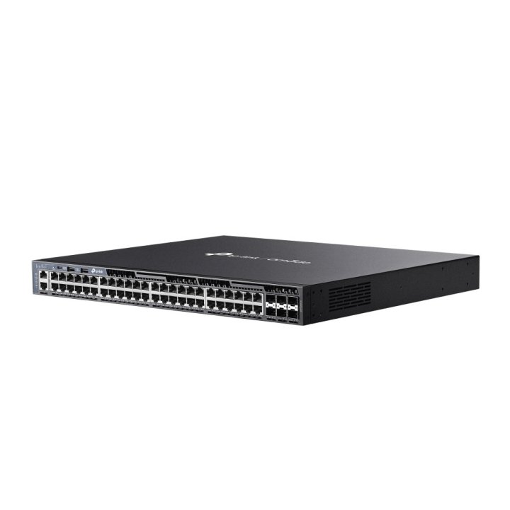 Switch Gestionable L3 Tp-link Sg6654x 48p Gigabit Con 6 Slots Sfp+ 10g Rack 1u