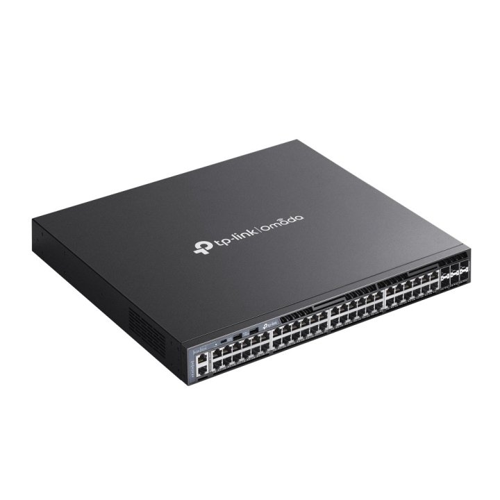 Switch Gestionable L3 Tp-link Sg6654x 48p Gigabit Con 6 Slots Sfp+ 10g Rack 1u