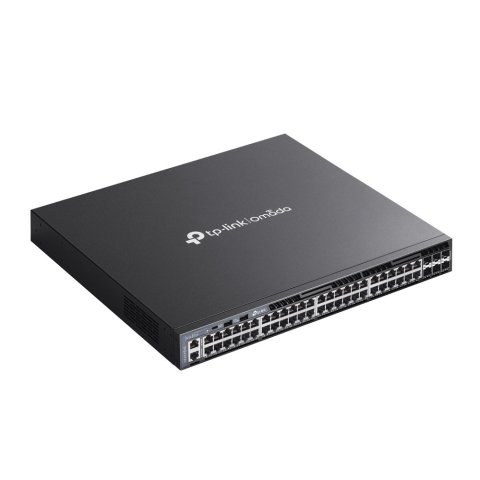 Switch Gestionable L3 Tp-link Sg6654x 48p Gigabit Con 6 Slots Sfp+ 10g Rack 1u