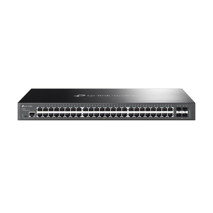 Switch Gestionable L2 Tp-link Tl-sg3452 48p Giga L2 Mas 4 Ranuras Gigabit Sfp Puerto De Consola Rj45 micro-usb Rack 1u 19"