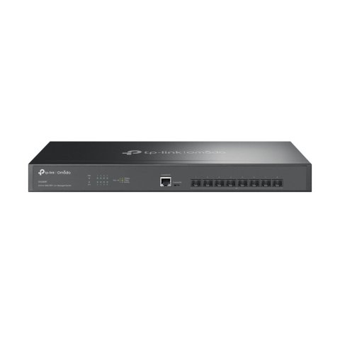 Switch Gestionable L2+ Tp-link Sx308f 8p 10gbps Sfp+ L2+ Doble Fuente Redundante Gestion Omada Sdn Administracion Web