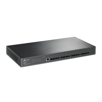 Switch Gestionable L2+ Tp-link Sx3016f 16p 10gbps Sfp+ L2+ Doble Fuente Redundante Gestion Omada Sdn Administracion Web 2