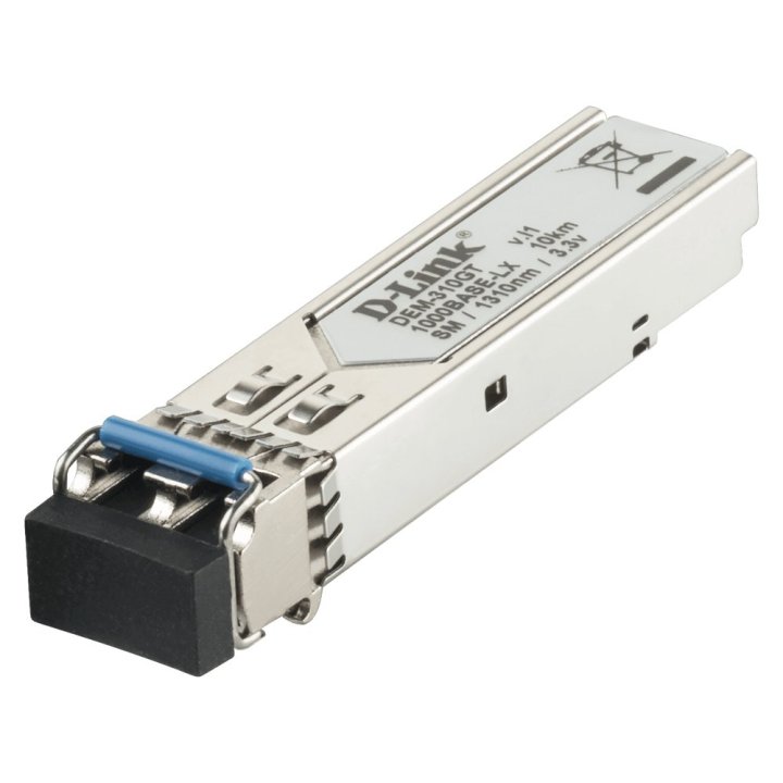 Transceiver D-link Dem-310gt 10 Giga Monomodo Lc 3,3v Hasta 10km - Kit De 10 Uds