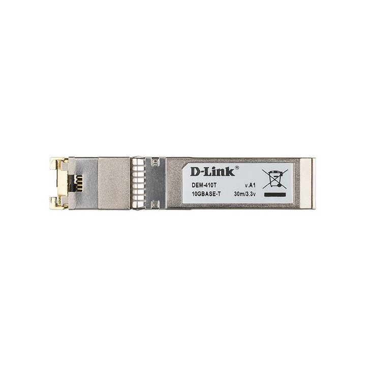 Transceiver D-link 1 Puerto Cx4 10 Gigabit Sfp+ Cat 6 Utp