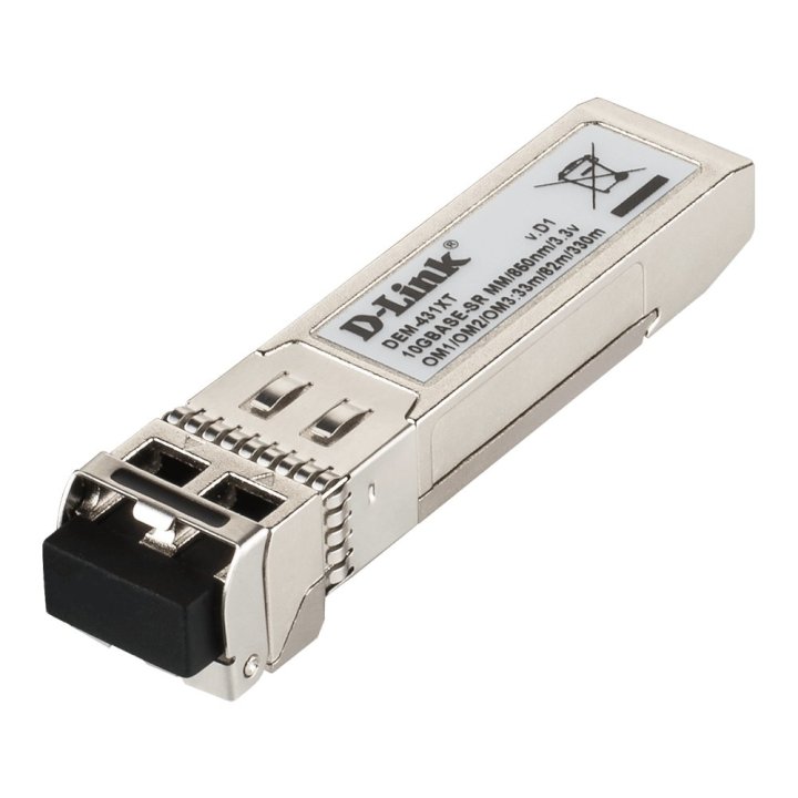 Transceiver Dlink Dem-431xt 10gbase-sr Sfp+ 80 300m Kit De 10 Unid