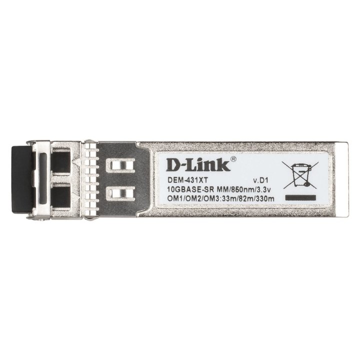 Transceiver Dlink Dem-431xt 10gbase-sr Sfp+ 80 300m Kit De 10 Unid
